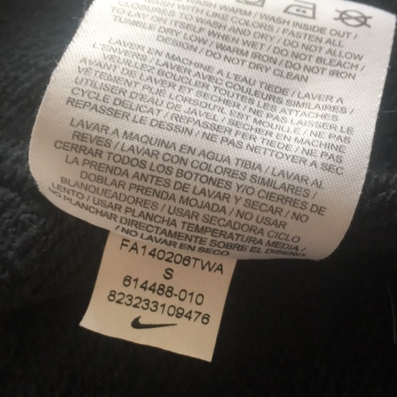 COZY NIKE HOODIE ALERT! Perfect for Fall & Spring! 100% Cotton - Picture 9 of 12